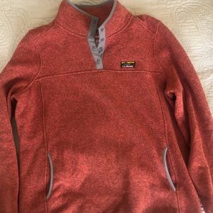 LL Bean Women’s Sweater Fleece Pullover - size XL